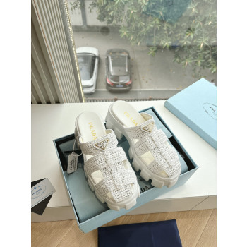 [ Prada ] 프라다 크로셰 뮬