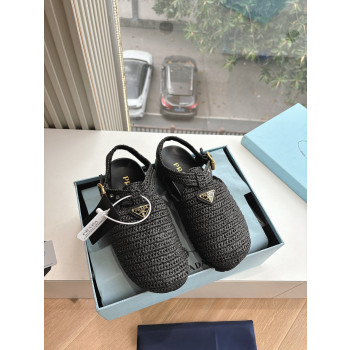 [ Prada ] 프라다 크로셰 샌들