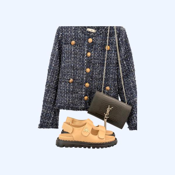 [ Prada ] 프라다 벨크로 샌들