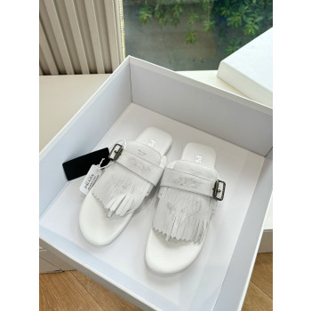 [ Prada ] 프라다 셔플 가죽 통 샌들