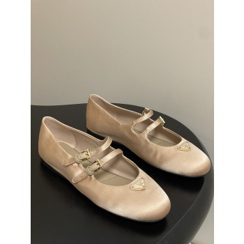 [ Prada ] 프라다 새틴 메리제인 플랫