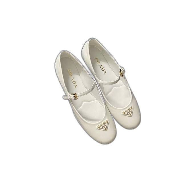 [Prada] 프라다 나파 가죽 발레리나 슈즈