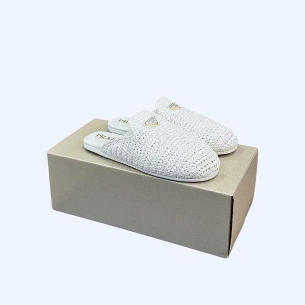 [Prada] 프라다 크로셰 뮬