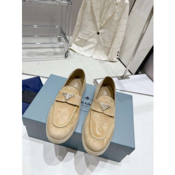 [Prada] 프라다 스웨이드 가죽 로퍼