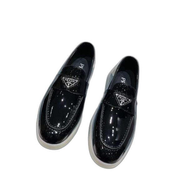 [Prada] 프라다 가죽 로퍼