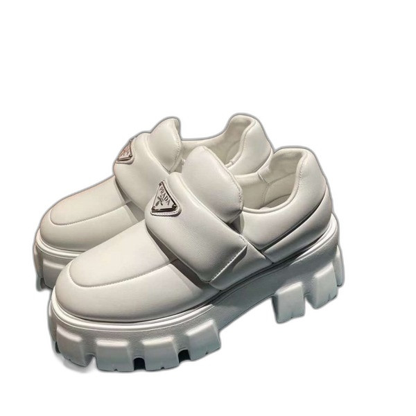 [Prada] 프라다 소프트 패딩 나파 가죽 로퍼