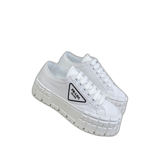 [ 프라다 ] 플랫폼 나일론 개버딘 스니커즈