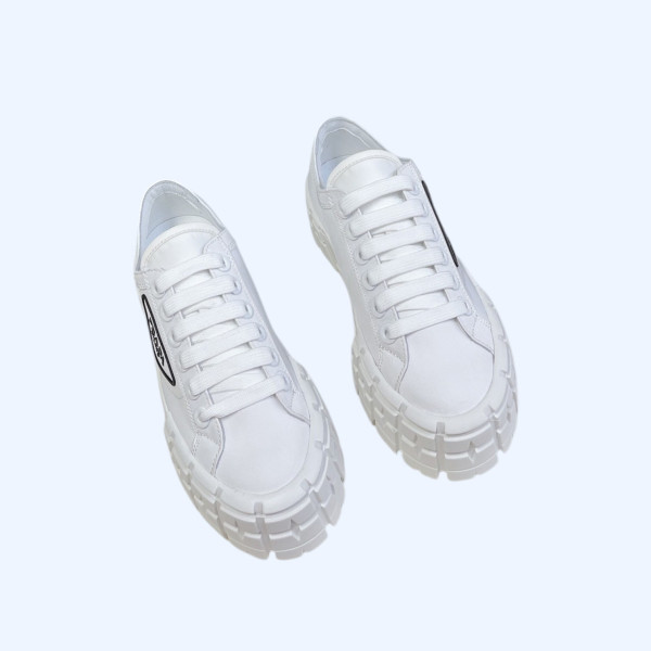 [ 프라다 ] 플랫폼 나일론 개버딘 스니커즈