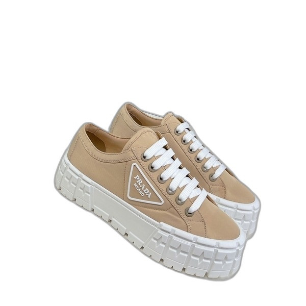 [ 프라다 ] 플랫폼 나일론 개버딘 스니커즈