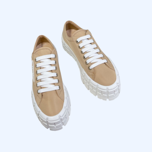 [ 프라다 ] 플랫폼 나일론 개버딘 스니커즈