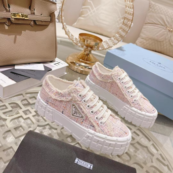 [ 프라다 ] 더블 휠 스니커즈