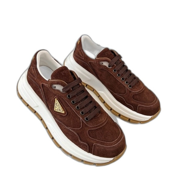 [ 프라다 ] prax 01 스웨이드 스니커즈