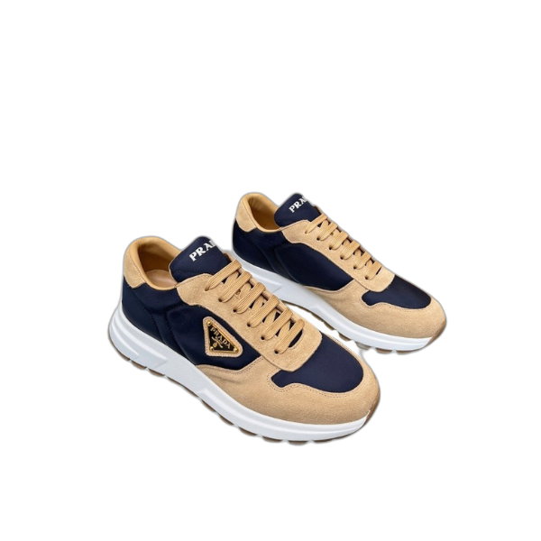[ 프라다 ] prax 01 스웨이드 & 나일론 스니커즈