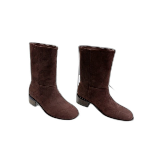 [ Prada ] 프라다 스웨이드 미들 부츠