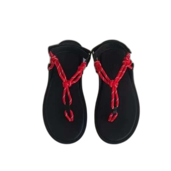 [Miu Miu] 미우미우 리비에르 코드 가죽 샌들