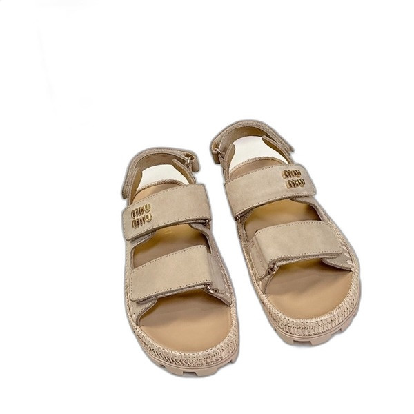 [ 미우미우 ] 25ss 벨크로 샌들