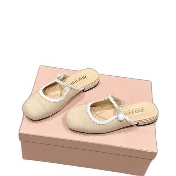 [ 미우미우 ] 25 발레리나 플랫슈즈