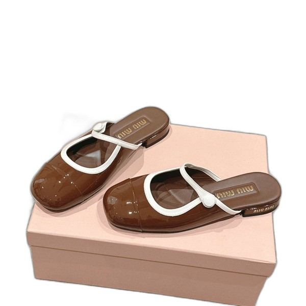 [ 미우미우 ] 25 발레리나 플랫슈즈