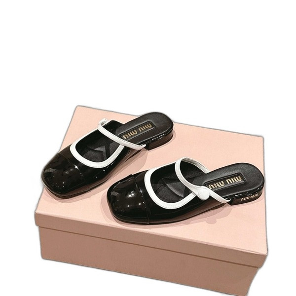 [ 미우미우 ] 25 발레리나 플랫슈즈