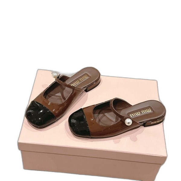 [ 미우미우 ] 25 발레리나 플랫슈즈