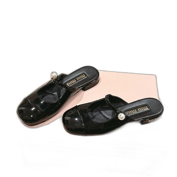 [ 미우미우 ] 25 발레리나 플랫슈즈