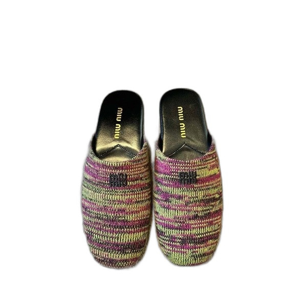 [ Miu Miu ] 미우미우 울 슬리퍼
