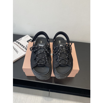 [ Miu Miu ] 미우미우 청키 네오프렌 샌들