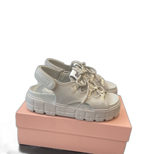 [ Miu Miu ] 미우미우 청키 네오프렌 샌들