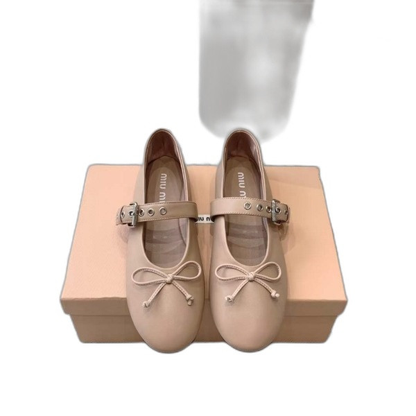 [Miu Miu] 미우미우 가죽 발레리나