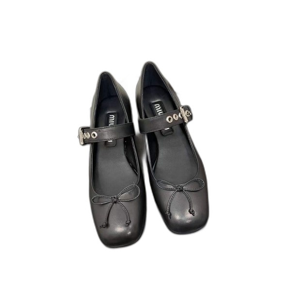 [Miu Miu] 미우미우 가죽 발레리나