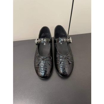 [Miu Miu] 미우미우 가죽 발레리나