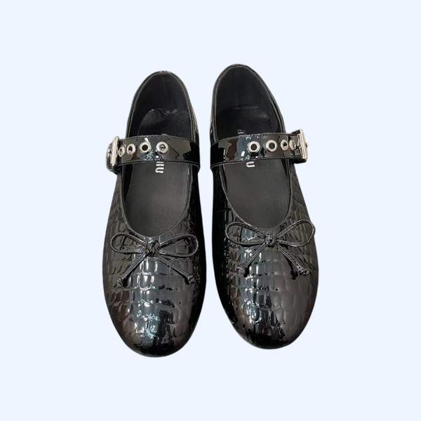 [Miu Miu] 미우미우 가죽 발레리나