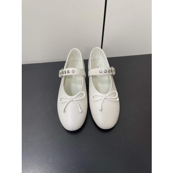 [Miu Miu] 미우미우 가죽 발레리나