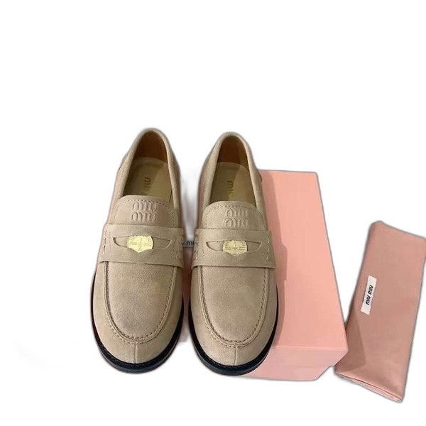 [Miu Miu] 미우미우 스웨이드 로퍼