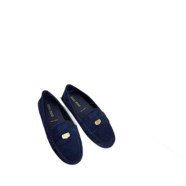 [Miu Miu] 미우미우 스웨이드 로퍼