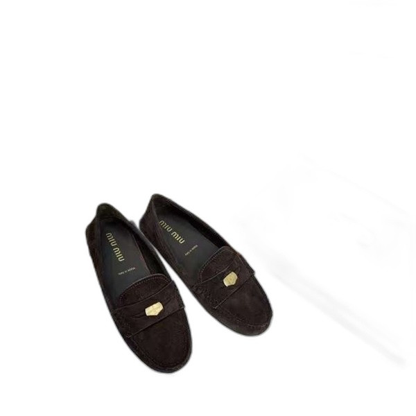 [Miu Miu] 미우미우 스웨이드 로퍼