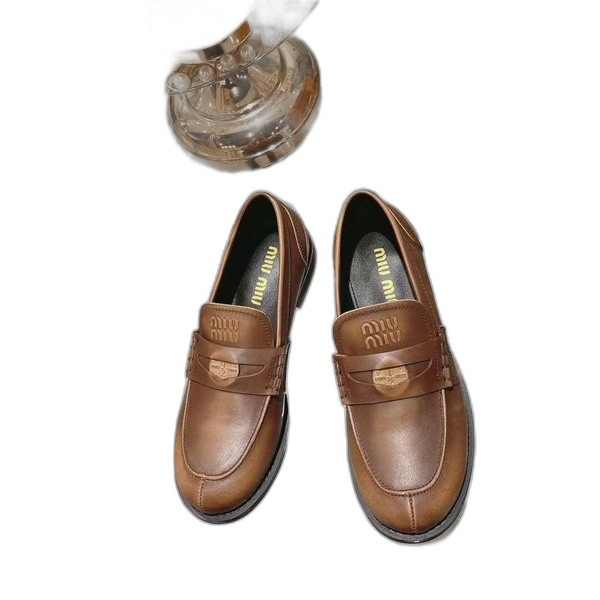 [Miu Miu] 미우미우 빈티지 가죽 페니 로퍼