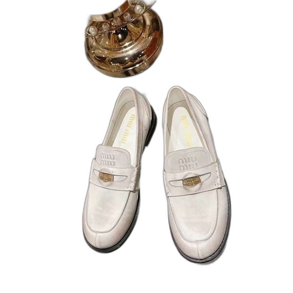 [Miu Miu] 미우미우 빈티지 가죽 페니 로퍼