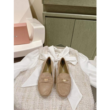 [Miu Miu] 미우미우 스웨이드 로퍼