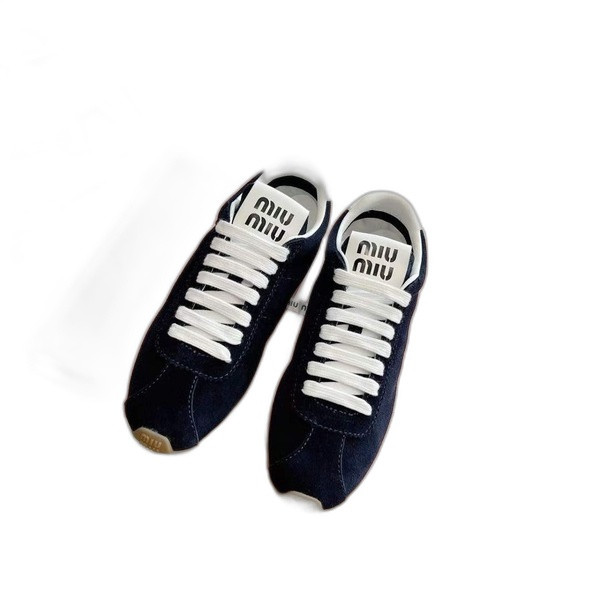 [Miu Miu] 미우미우 스웨이드 스니커즈