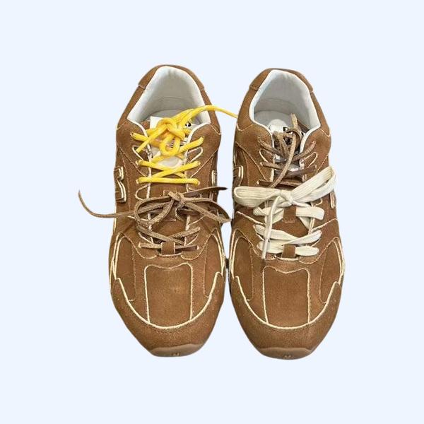 [Miu Miu] 미우미우 x 뉴발란* 스웨이드 메쉬 스니커즈