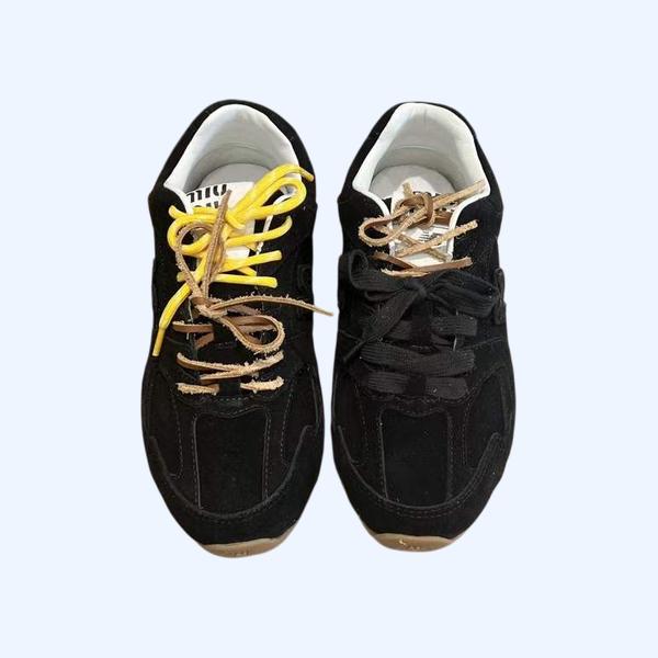 [Miu Miu] 미우미우 x 뉴발란* 스웨이드 메쉬 스니커즈