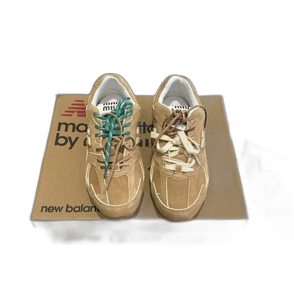 [Miu Miu] 미우미우 x 뉴발란* 스웨이드 메쉬 스니커즈