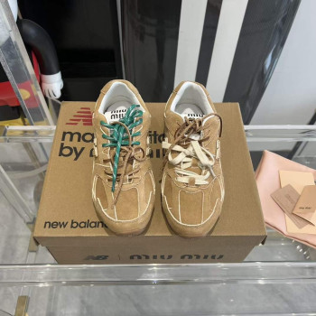 [Miu Miu] 미우미우 x 뉴발란* 스웨이드 메쉬 스니커즈