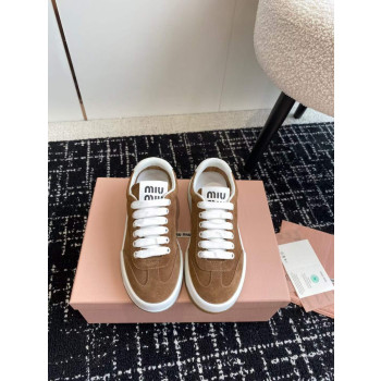 [Miu Miu] 미우미우 블리치드 스웨이드 스니커즈