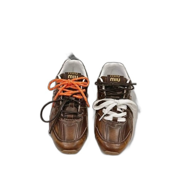 [Miu Miu] 미우미우 x 뉴발란* 스웨이드 메쉬 스니커즈