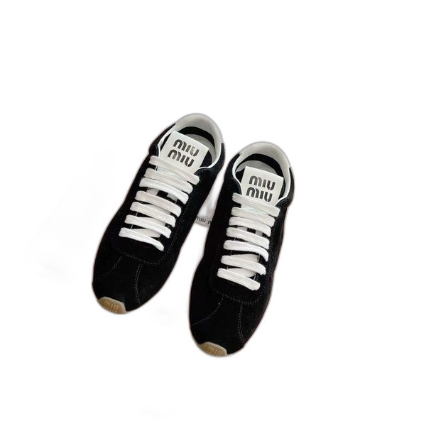 [Miu Miu] 미우미우 스웨이드 스니커즈