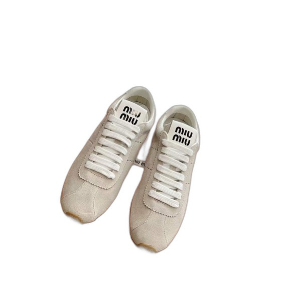 [Miu Miu] 미우미우 스웨이드 스니커즈