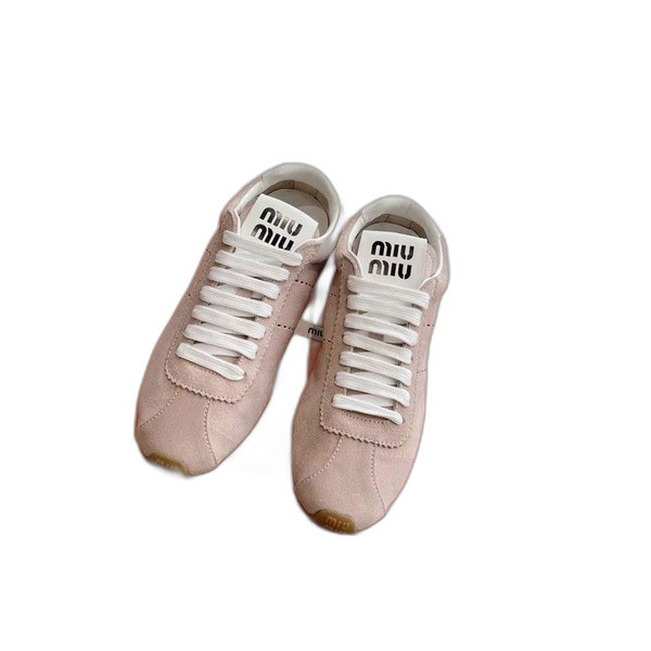 [Miu Miu] 미우미우 스웨이드 스니커즈