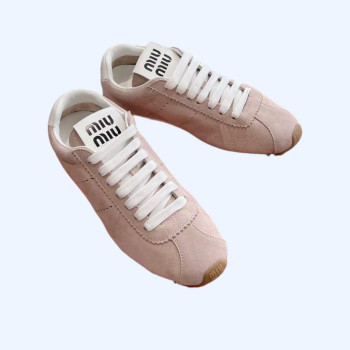 [Miu Miu] 미우미우 스웨이드 스니커즈